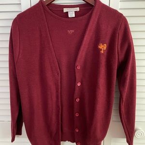 Virginia Tech Sweater Set